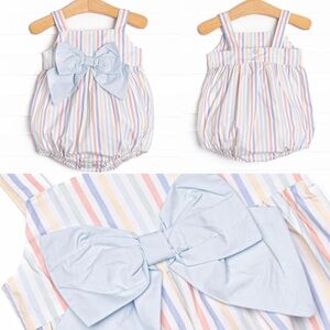 Stitchy Fish Coastal Living Bubble, Blue Bow